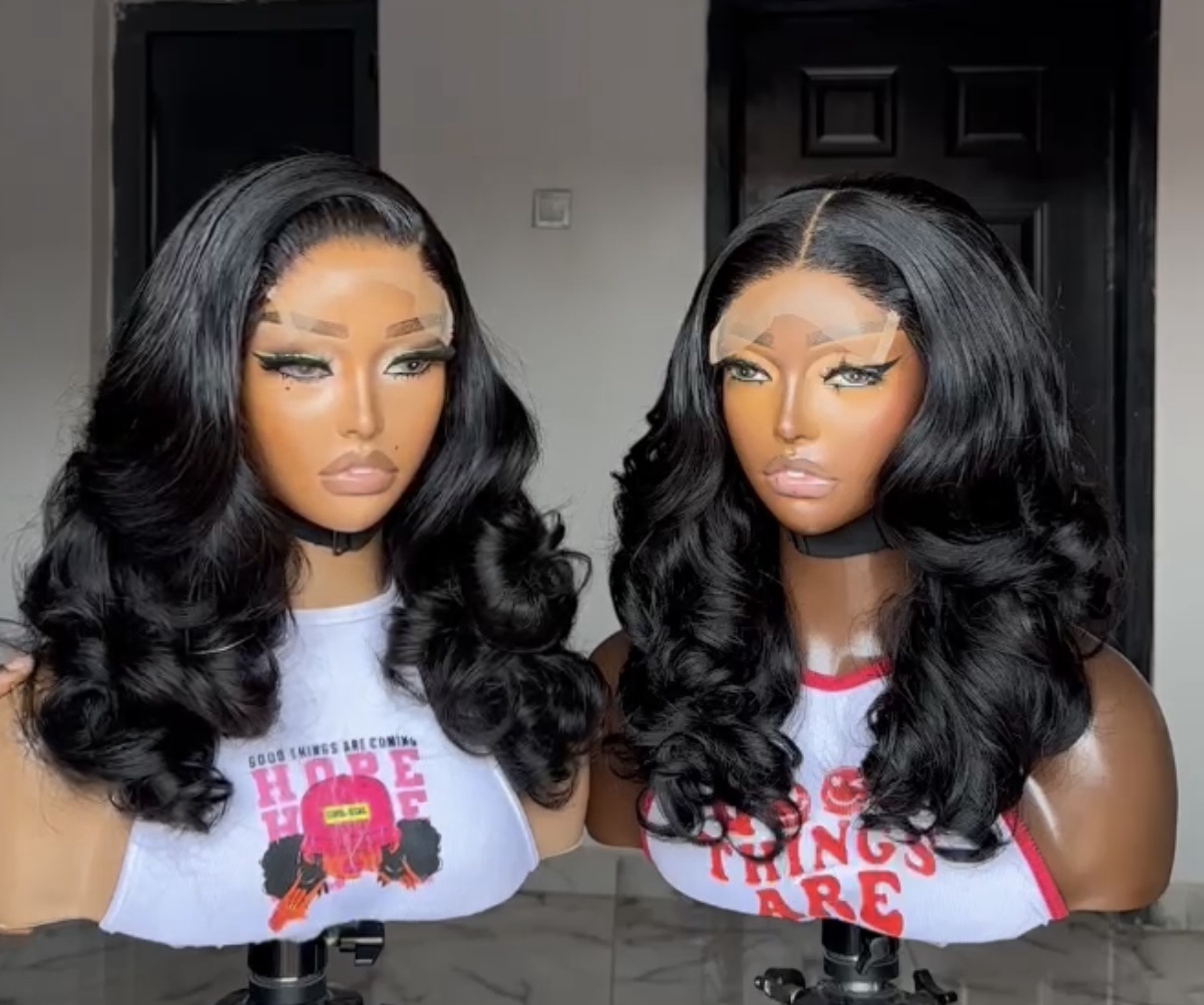 Bounce wig